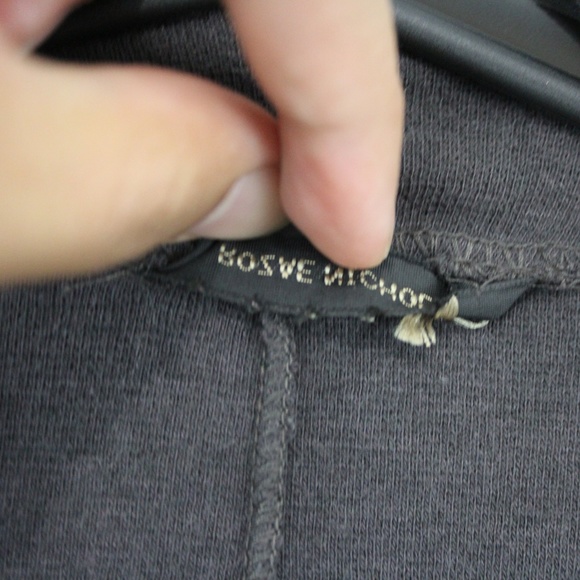 Rozae Nichols 100% Leather Open Cardigan M312 - Picture 5 of 7